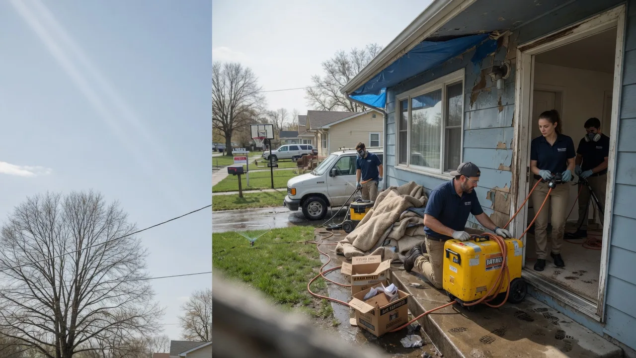 Basement Flood Cleanup in Balta, ND near me